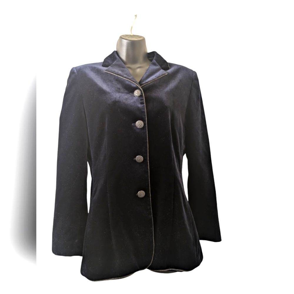 Akris Punto - Velvet Blazer Jacket - US: 8